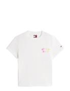 Tjw Reg Tj Bubble Ss Tee Ext White Tommy Jeans