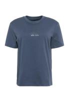 Ss Classic Foil Monologo Tee Grey Calvin Klein Jeans