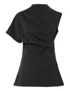 Yaspina Sl Long Top S. Black YAS