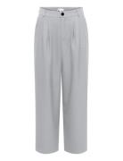 Onllando Hw Wide Pleat Pant Tlr Grey ONLY