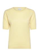 T-Shirt Over D Yellow Davida Cashmere