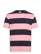 Bar Stripe Ss T-Shirt Pink GANT