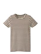 Nkfsuraja Xsl Ss Top Noos Brown Name It