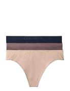Thong 3 Pk Beige Calvin Klein