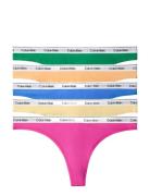 Thong 5 Pk Green Calvin Klein