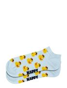 Rubber Duck Low Sock Blue Happy Socks