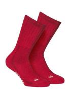 Alpacasocks 2-Pack Red Alpacasocks&Co