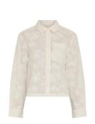Mschsylvia Shirt Emb Cream MSCH Copenhagen