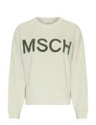 Mschmela Briena Msch Sweatshirt Cream MSCH Copenhagen