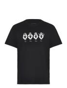 Wise Monkey T-Shirt Black Clean Cut Copenhagen