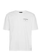 Over D Print Tee S/S White Lindbergh