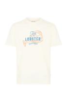 Bhkristoff Graphic S/S Tee Cream Blend