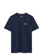 Frodosi Chest Print Tee + Navy SIGNAL