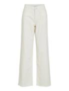 Vipalma Rw Wide Jeans White Pal246 Cream Vila