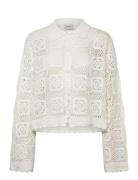 Rosie Crochet Cardigan White HOLZWEILER
