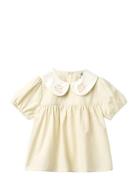 Blouse W. Deco Edge Cream Copenhagen Colors