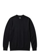 Johannes Crewneck Garment Dyed Black A QUESTION OF
