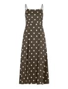 Beau Dot Dress Brown Newhouse