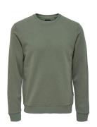 Onsceres Crew Neck Noos Grey ONLY & SONS
