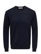 Onswyler Reg 14 Ls Crew Knit Noos Navy ONLY & SONS