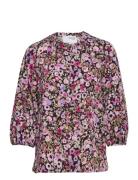 Slfremina 3/4 Shirt B Patterned Selected