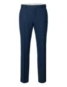 Slmslim-Oasis Linen Trs Noos Navy Selected