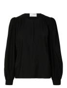 Slflida Ls Top B Black Selected