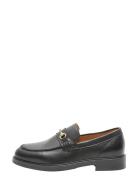 Slmblake Leather Horsebit Loafer Black Selected