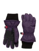 The Peak Jr Glove Purple Kombi