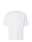 Slmlooseoscar Ss O-Neck Tee Noos White Selected