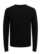 Jprblamerino Knit Crew Neck Black Jack & J S
