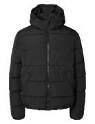 Slhlance Heavy Puffer Jacket Black Selected