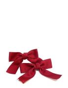 Sandra Bow Clip Plus Elastic Red Red Pipol's Bazaar