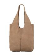 Suede Demi Bag Brown Becksöndergaard