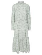 Yasvips Ls Long Shirt Dress S. Green YAS