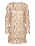 Solga Mini Dress Ls Beige Lollys Laundry