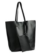 Pcanilla Shopper Noos Pu Black Pieces