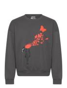 Onsbanksy Vtg Crew Neck Vd Grey ONLY & SONS