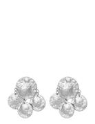 Palma Earring Silver Silver Bud To Rose