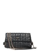 Paisleigh Cnvrtble Xbody Flap Black GUESS