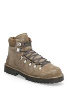 Slmalfred Suede W Hiking Boot Brown Selected