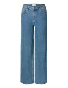 Slwwide Bea-Kori Light Bl Hw Jeans Noos Blue Selected