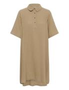 Cutala Elina Short Dress Beige Culture