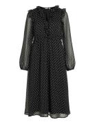 Viharley L/S Midi Dress Black Vila