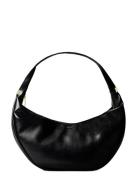 Pinched Soft Crescent Lg Black Calvin Klein
