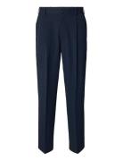 Slm220-Loose Finn Flex Pants Noos Navy Selected