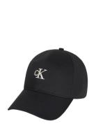 Monogram Embroidery Cap Black Calvin Klein