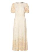 Botanic Dress Yellow A-View