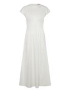 Alia Dress White A-View
