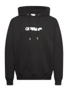 Spray Arrow Skate Hoodie Black Off-White